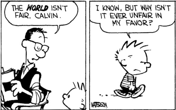 Calvin Hobbs - The World Is Not Fair