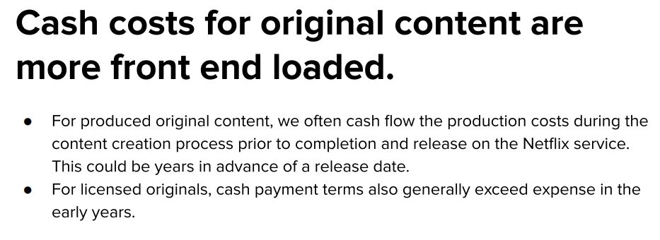 Netflix Investor Relations 2021 - Cash Costs For Content