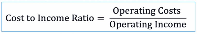 Cost To Income Ratio Formula