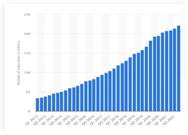 Netflix Paid Subscribers