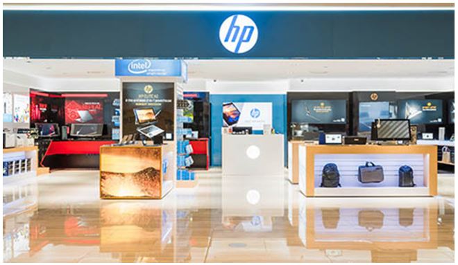 HP retail outlets