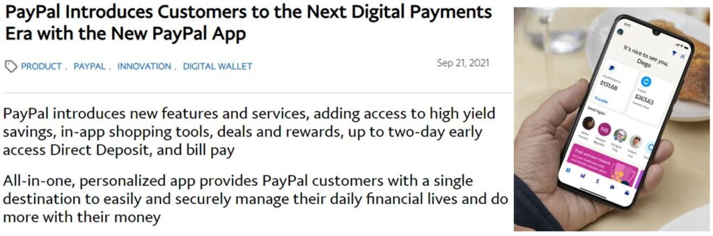 PayPal Introduces Customers To The Next Digital Payments Era With The New PayPal App