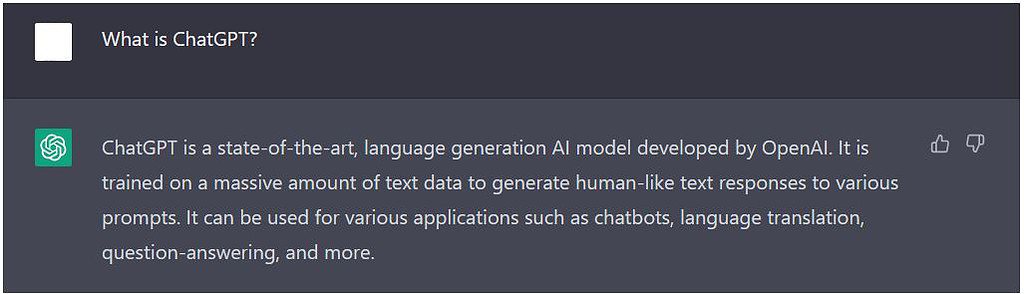 What is ChatGPT?